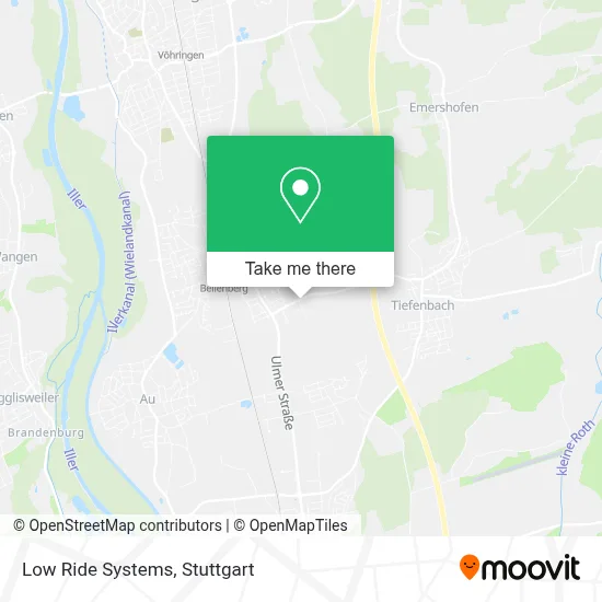 Low Ride Systems map
