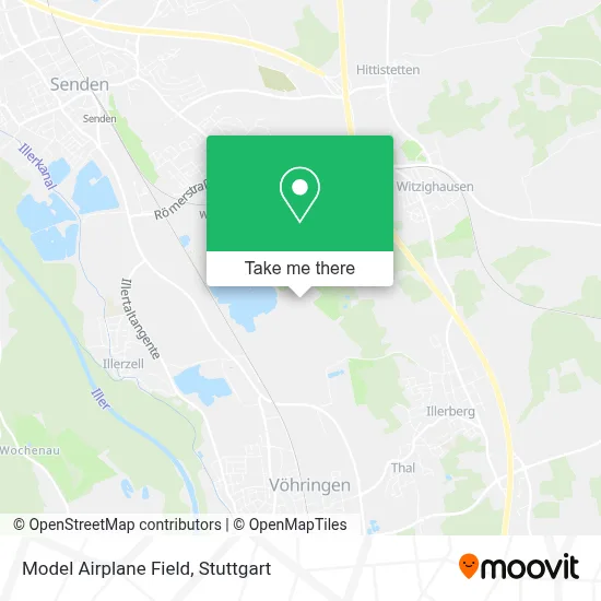 Modellflugplatz map