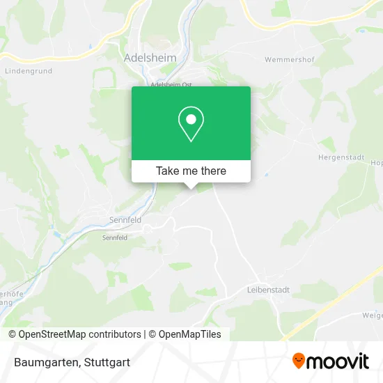 Baumgarten map