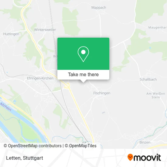 Letten map