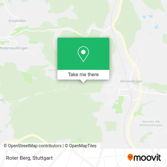 Roter Berg map