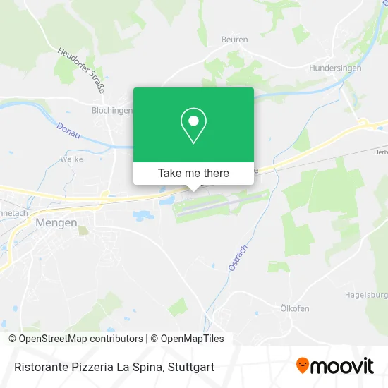 Ristorante Pizzeria La Spina map