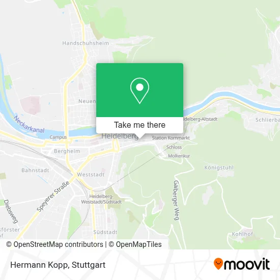 Hermann Kopp map