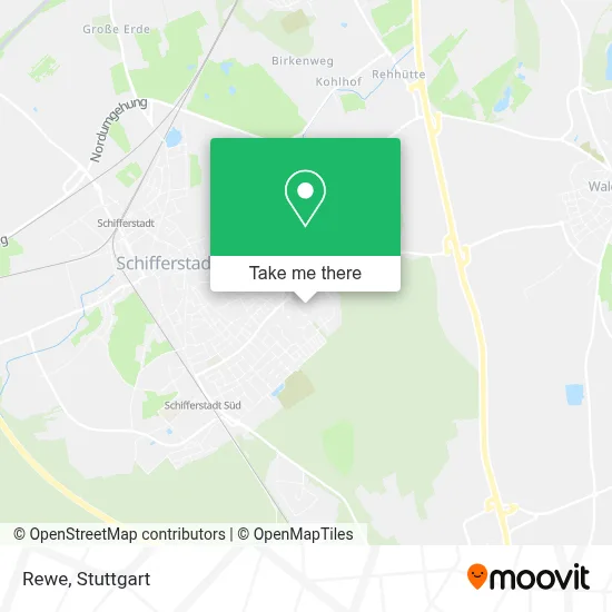 Rewe map