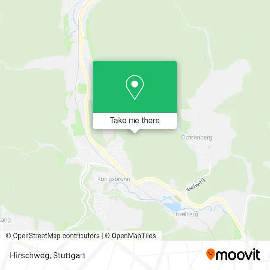 Hirschweg map
