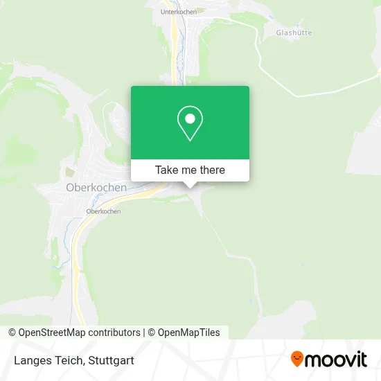 Langes Teich map