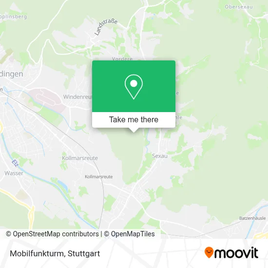 Mobilfunkturm map