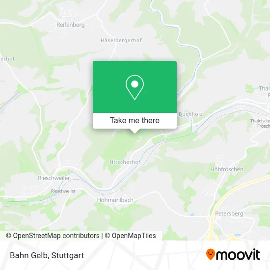 Bahn Gelb map