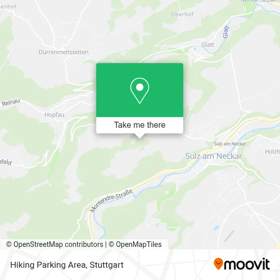 Wanderparkplatz map