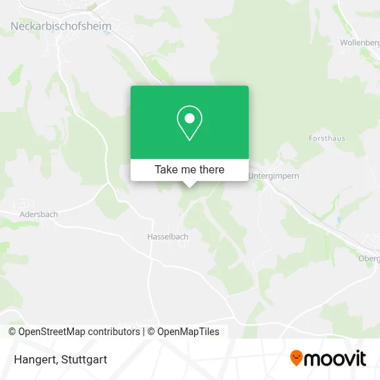 Hangert map
