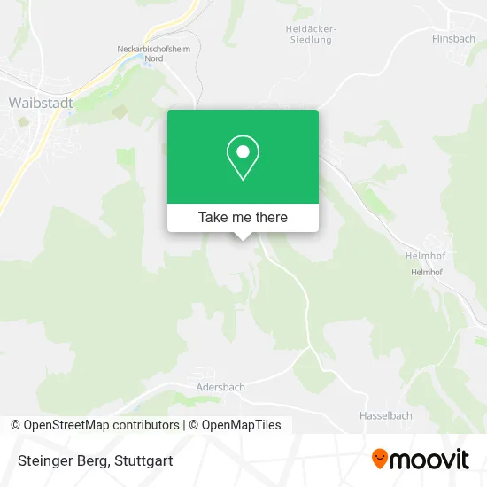 Steinger Berg map
