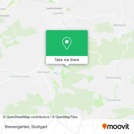 Bienengarten map