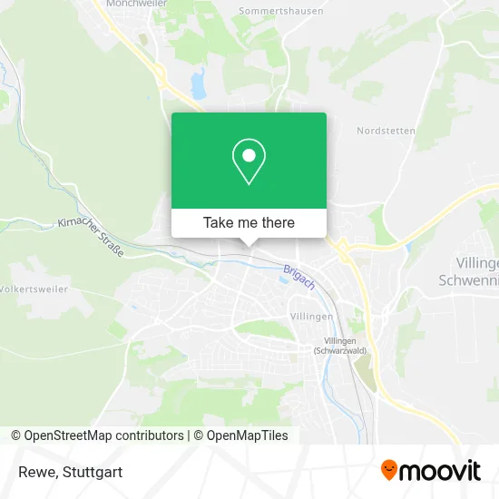 Rewe map