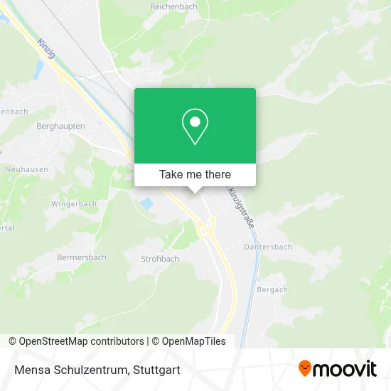 Mensa Schulzentrum map