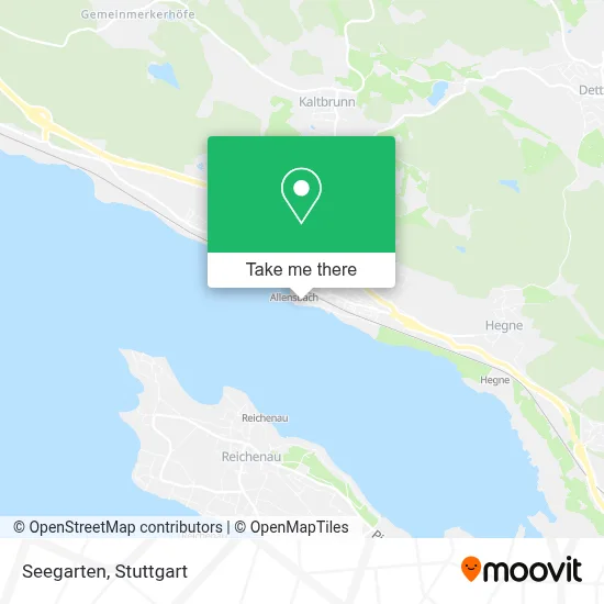 Seegarten map