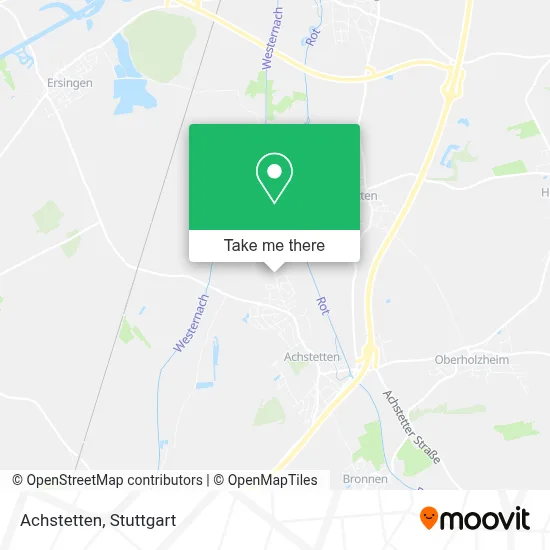 Achstetten map