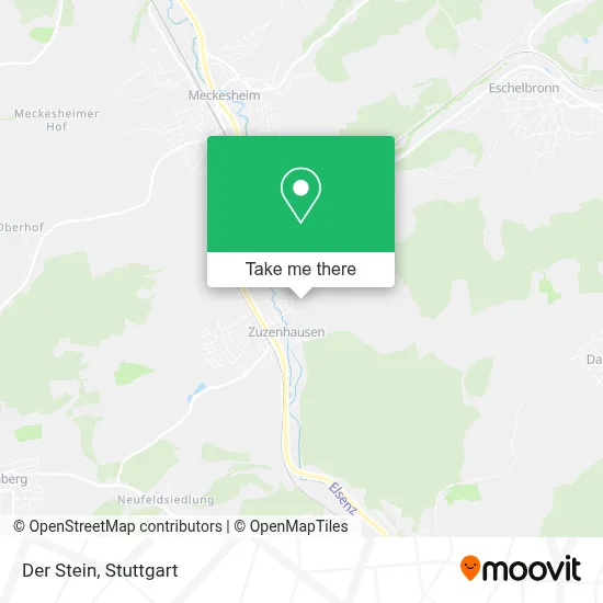 Der Stein map