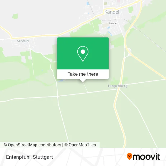 Entenpfuhl map