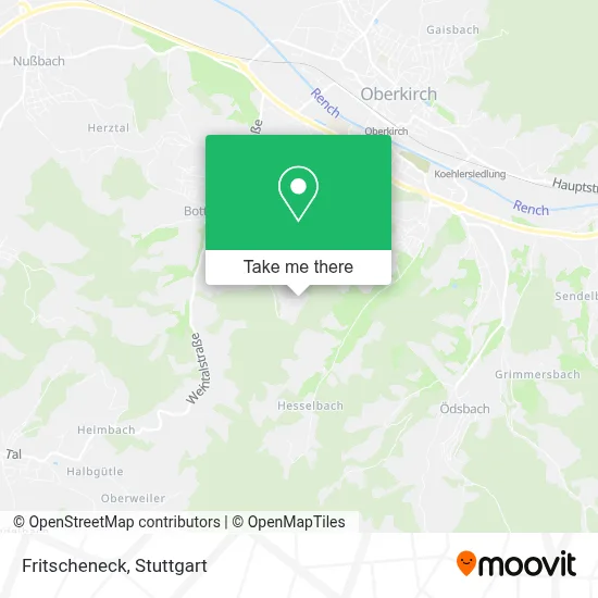 Fritscheneck map