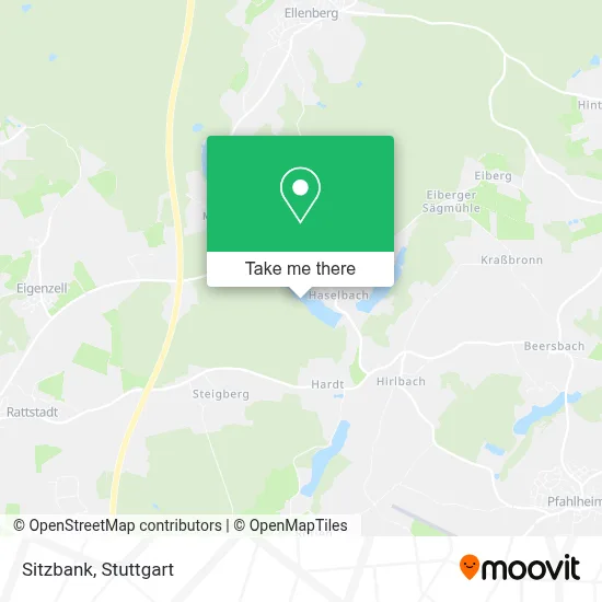 Sitzbank map