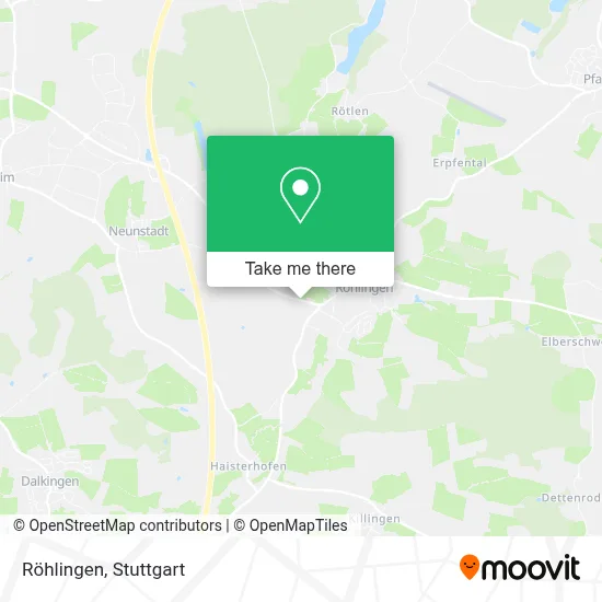 Röhlingen map