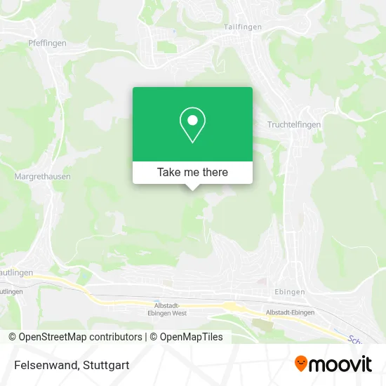 Felsenwand map