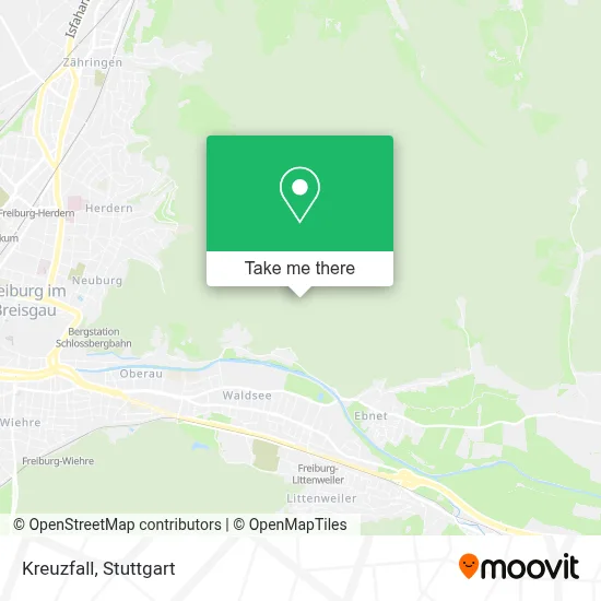 Kreuzfall map