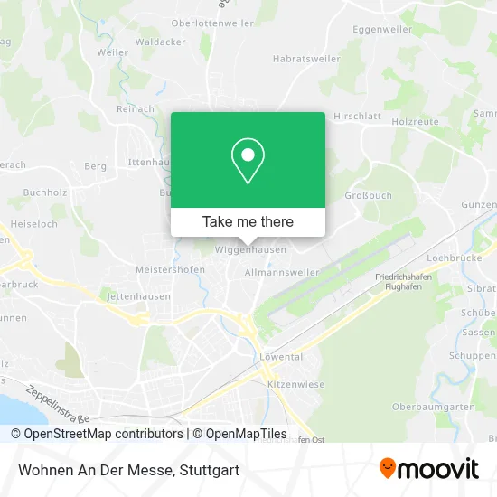 Wohnen An Der Messe map