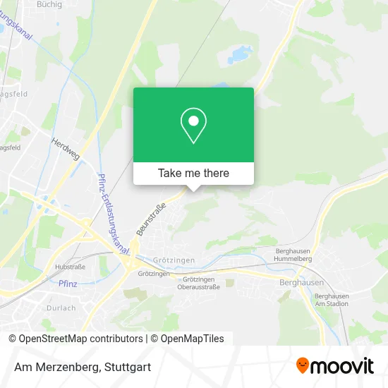Am Merzenberg map