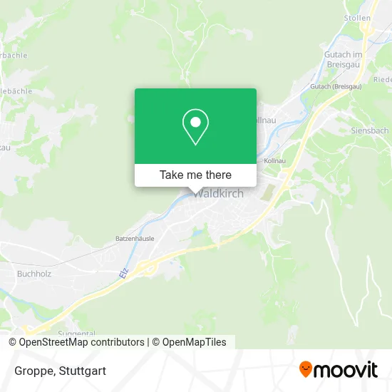 Groppe map