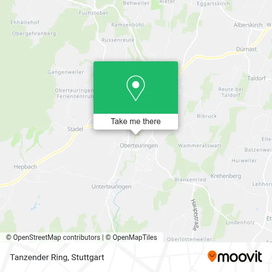 Tanzender Ring map