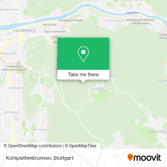 Kohlplattenbrunnen map