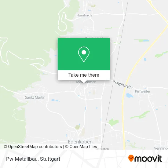 Pw-Metallbau map