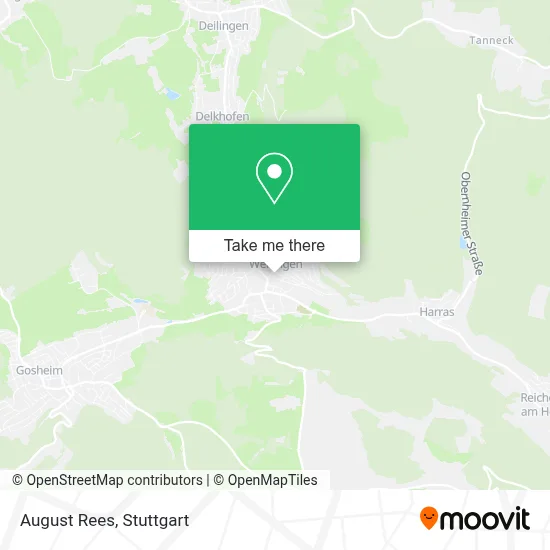 August Rees map