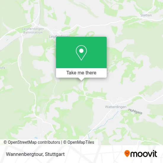 Wannenbergtour map