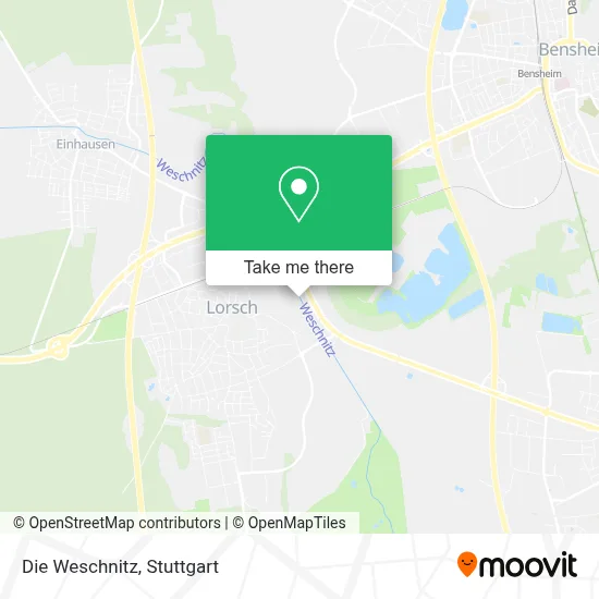 Die Weschnitz map