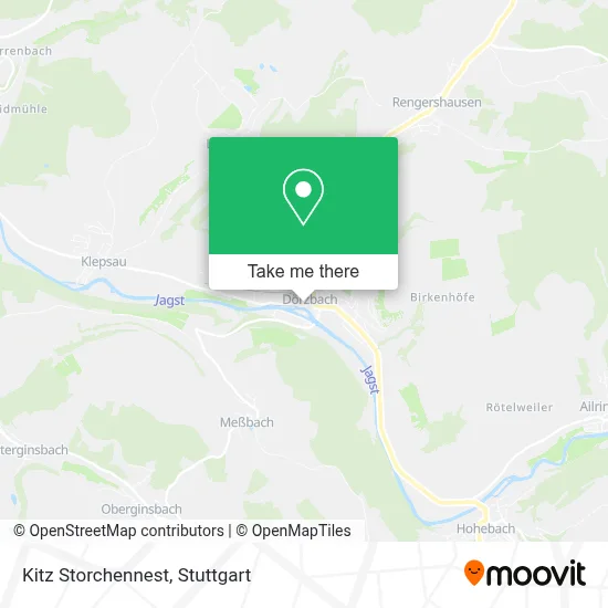 Kitz Storchennest map