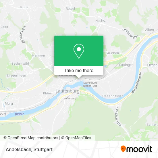 Andelsbach map