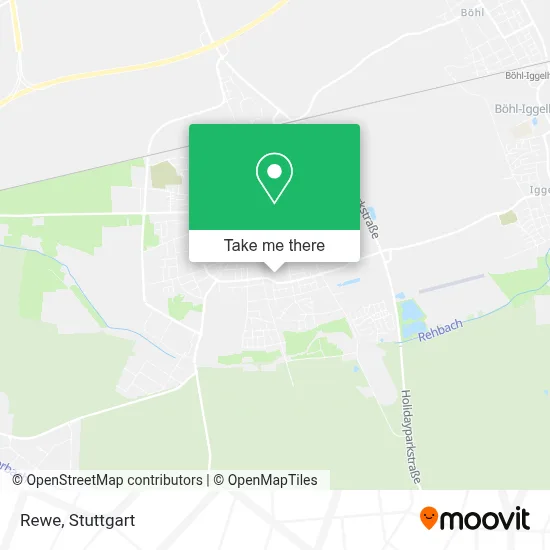 Rewe map