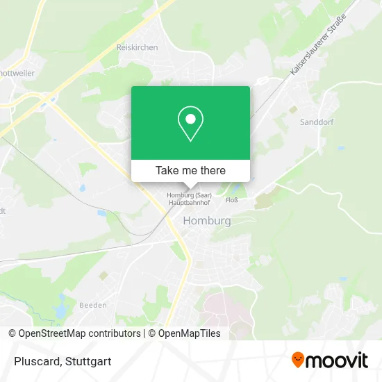 Pluscard map
