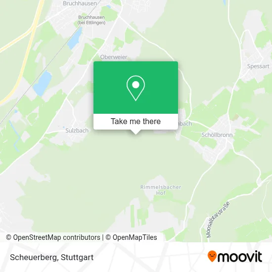 Scheuerberg map