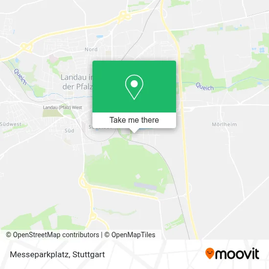 Messeparkplatz map