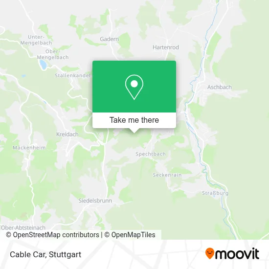 Seilbahn map