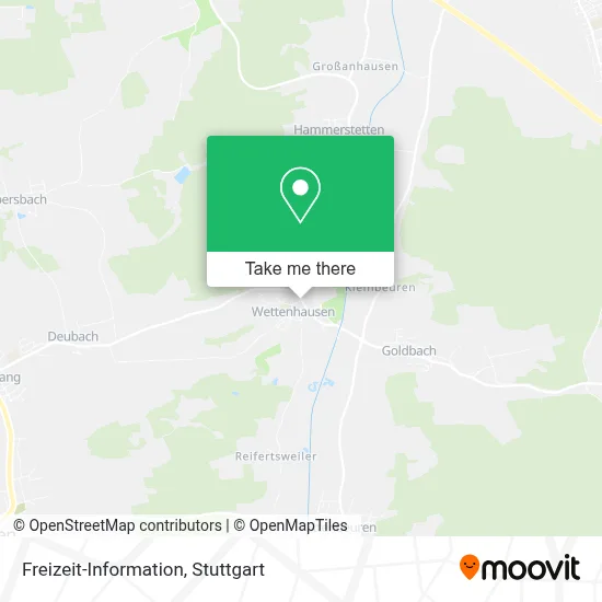 Freizeit-Information map