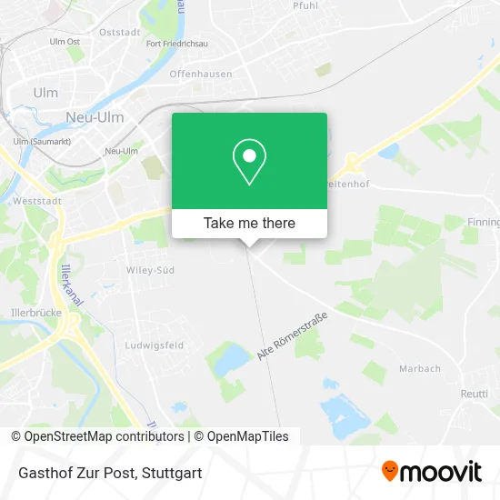 Gasthof Zur Post map
