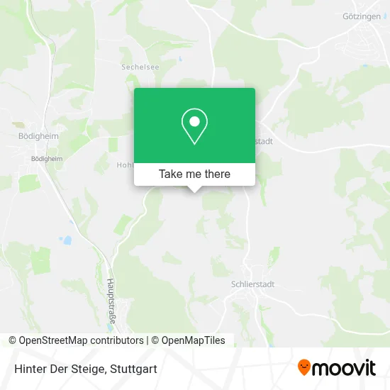 Hinter Der Steige map