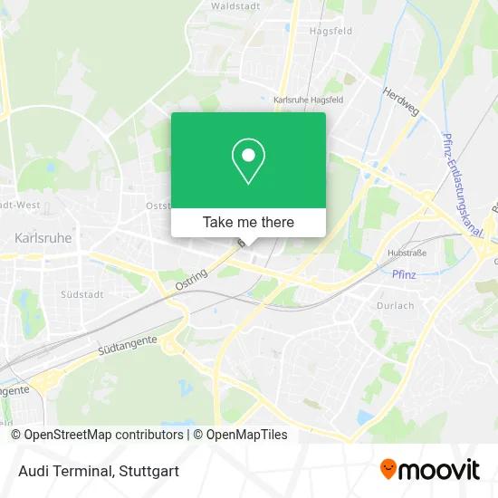 Audi Terminal map