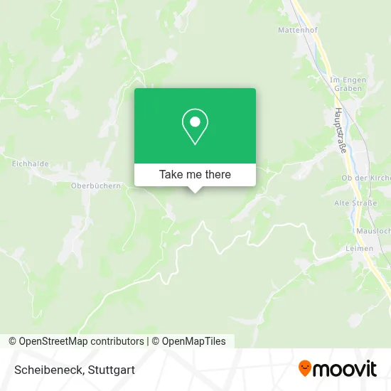 Scheibeneck map
