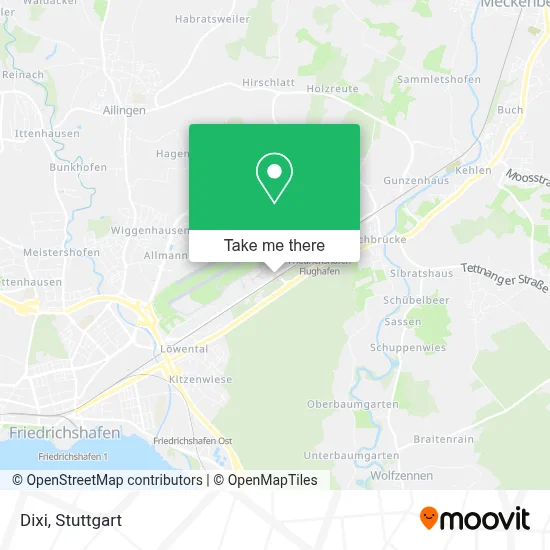 Dixi map