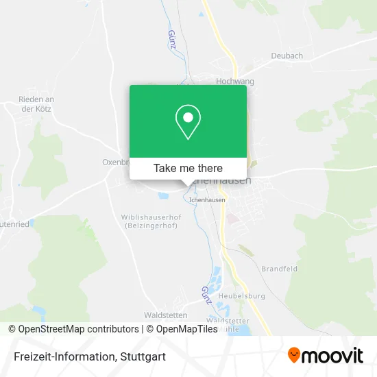 Freizeit-Information map